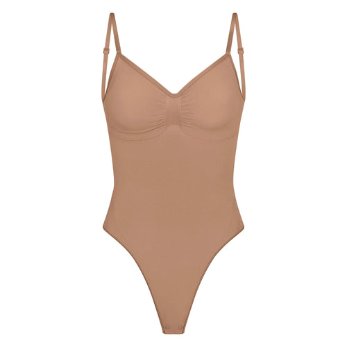 SEAMLESS SCULPT LOW BACK THONG BODYSUIT | SIENNA