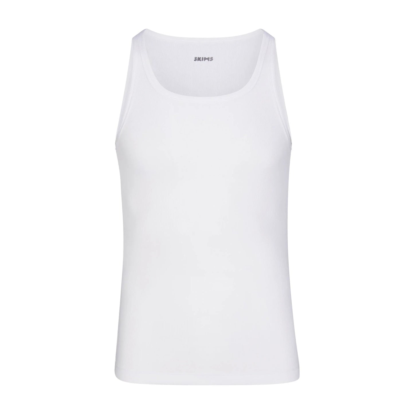 SKIMS COTTON MENS RIB TANK 3-PACK | CHALK