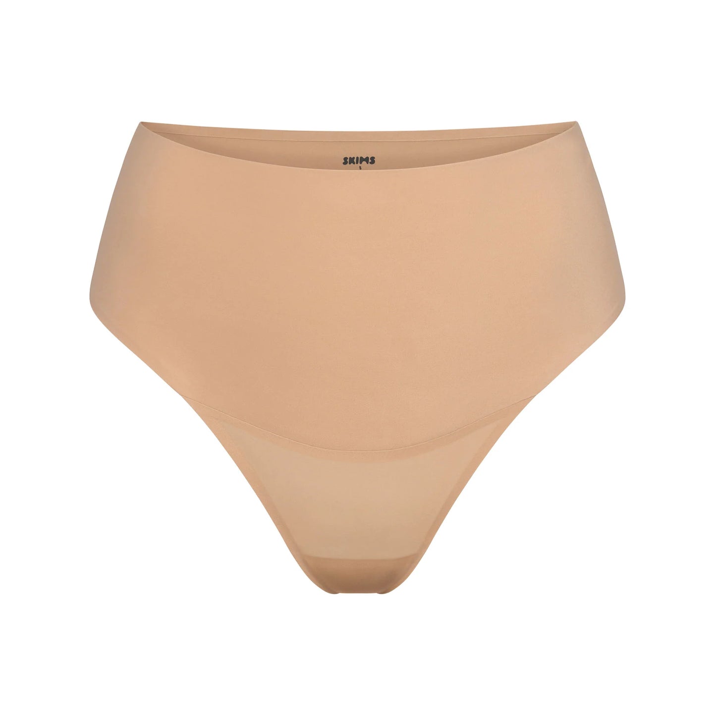 SMOOTHING INTIMATES HIGH-WAISTED THONG | CLAY