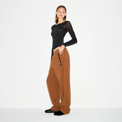 OUTDOOR FLEECE STRAIGHT LEG PANT | CHAI