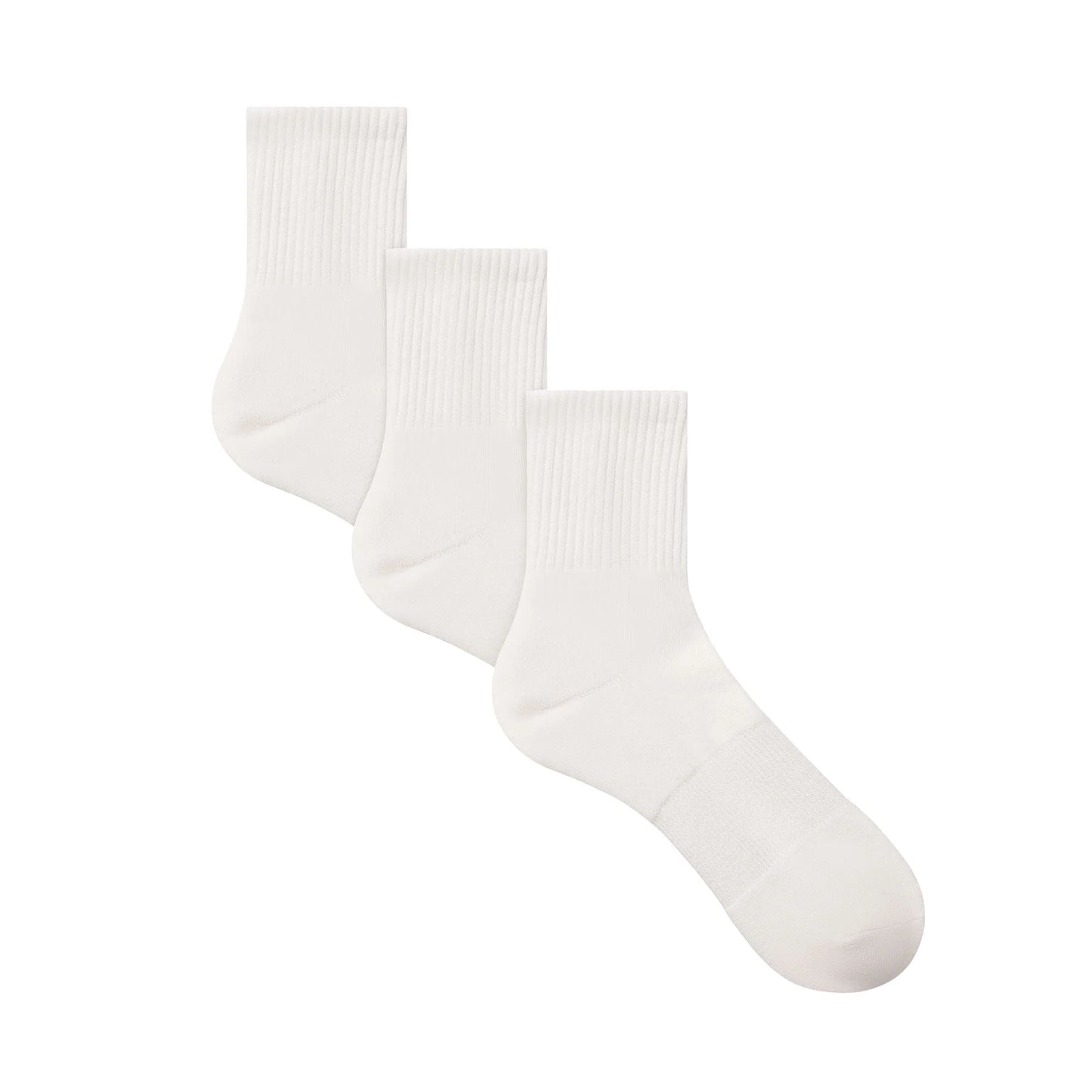 MENS 3/4 CREW SOCK 3-PACK | CHALK