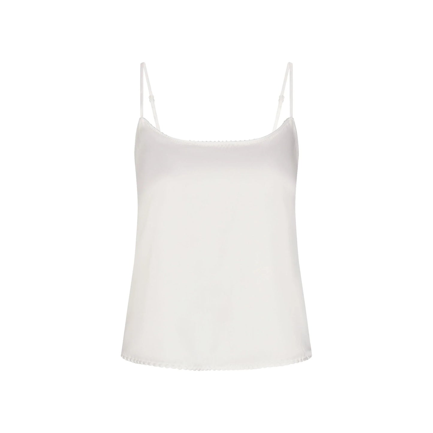 WOVEN SHINE CAMI AND SHORT SLEEP SET | IVORY