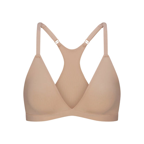 FITS EVERYBODY RACERBACK TRIANGLE BRALETTE | CLAY