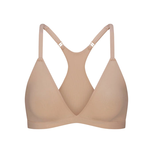 FITS EVERYBODY RACERBACK TRIANGLE BRALETTE | CLAY