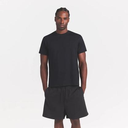 HEAVYWEIGHT COTTON MENS CLASSIC CREWNECK | OBSIDIAN