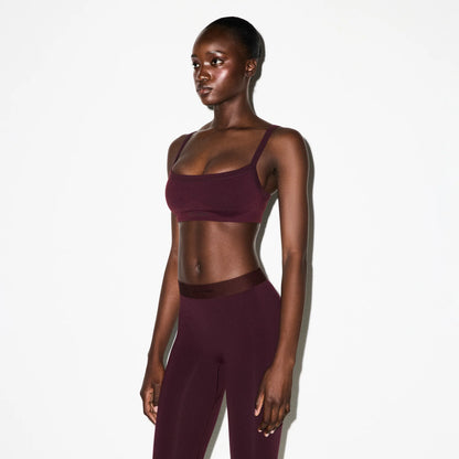 NikeSKIMS VINTAGE SEAMLESS CAMI BRA | CURRANT