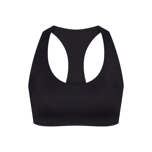 NikeSKIMS SHINE RACERBACK BRA | OBSIDIAN