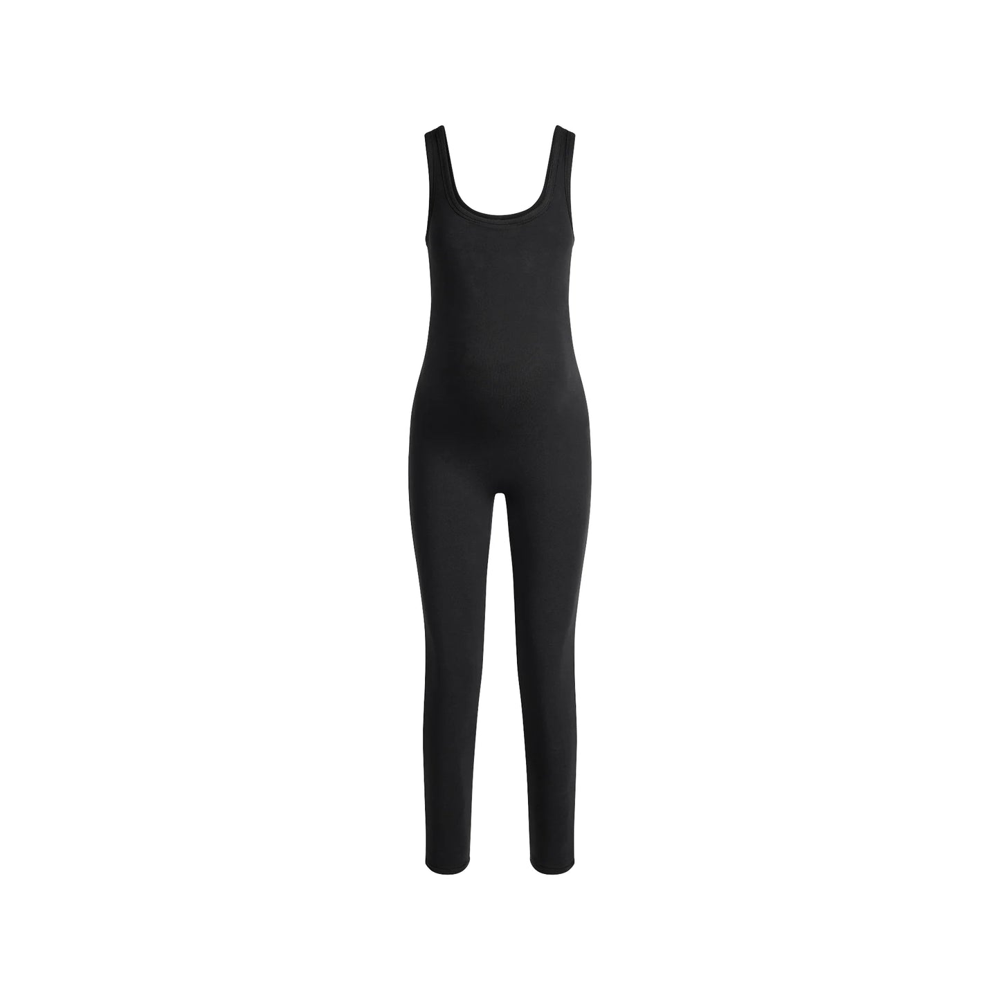 COTTON JERSEY MATERNITY CATSUIT | SOOT