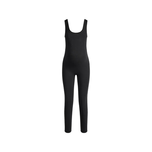 COTTON JERSEY MATERNITY CATSUIT | SOOT