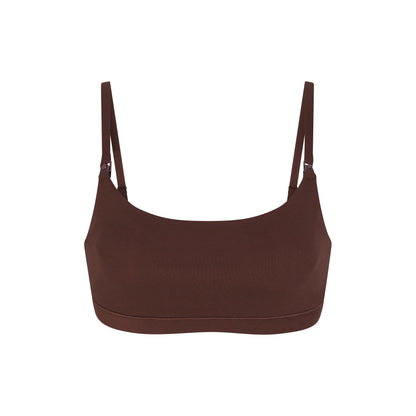 FITS EVERYBODY MATERNITY NURSING SCOOP BRALETTE | COCOA