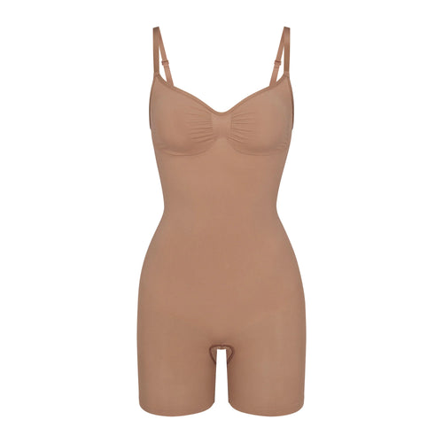 SEAMLESS SCULPT MID THIGH BODYSUIT | SIENNA