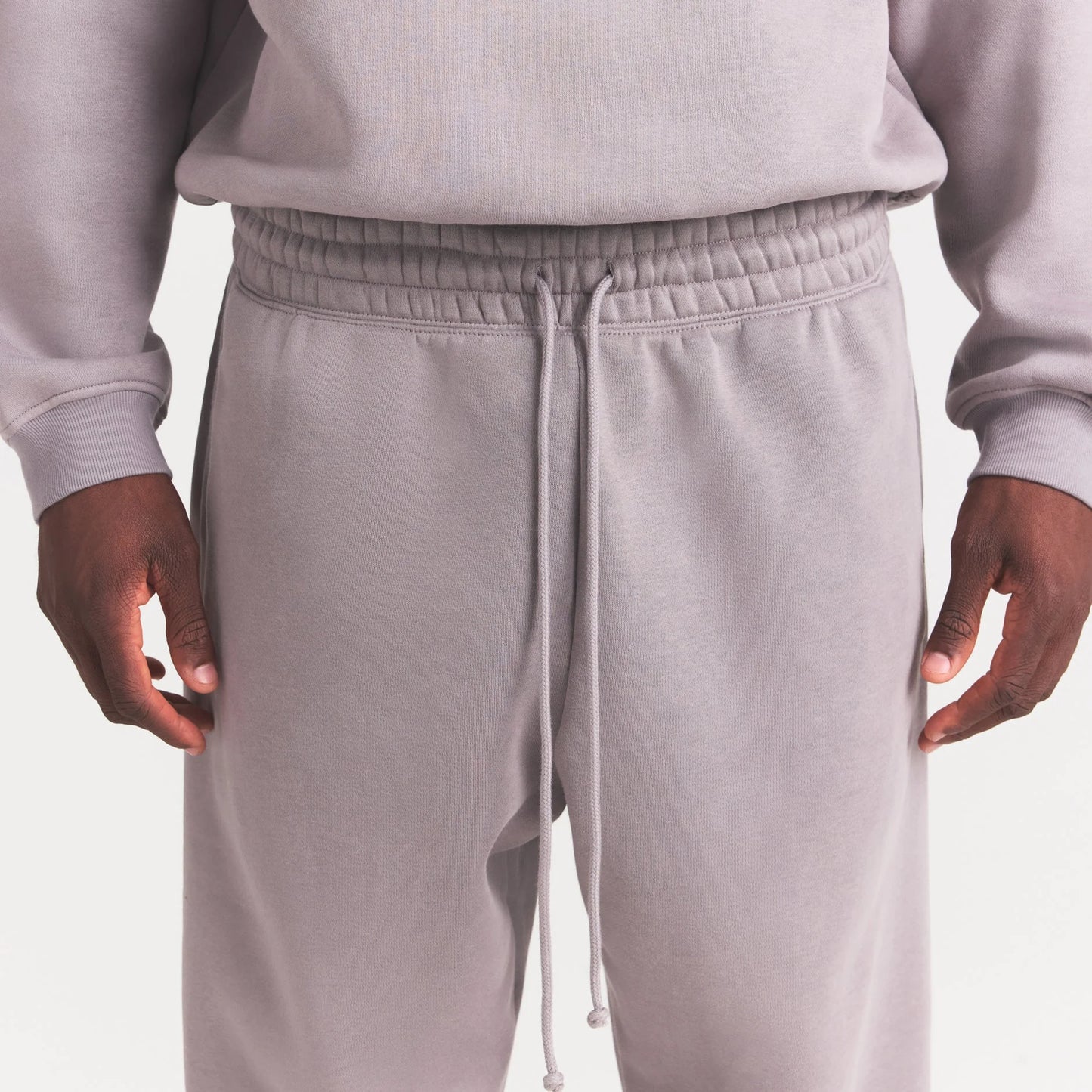 FLEECE LOUNGE MENS TAPERED JOGGER | SHADOW