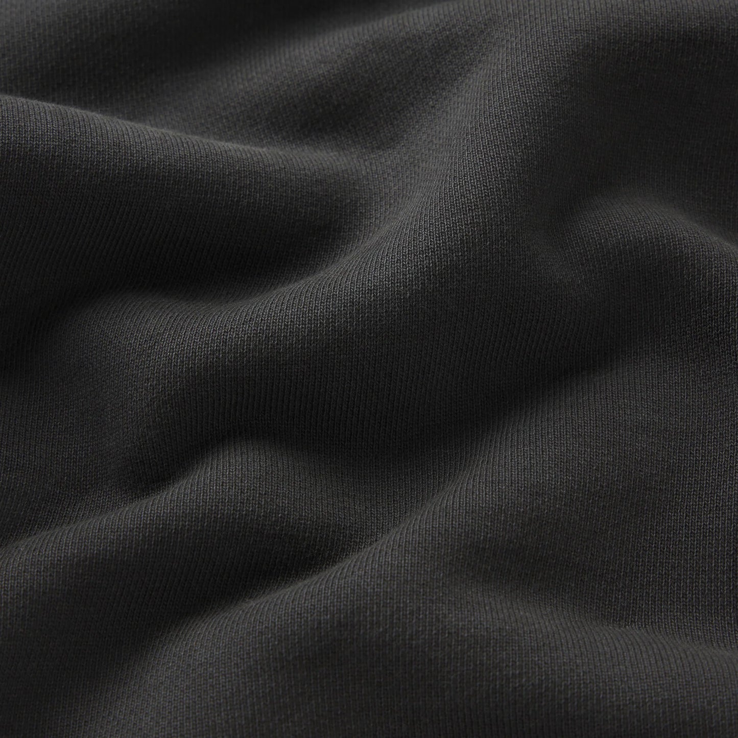 HEAVYWEIGHT FLEECE ZIP UP HOODIE | WASHED ONYX