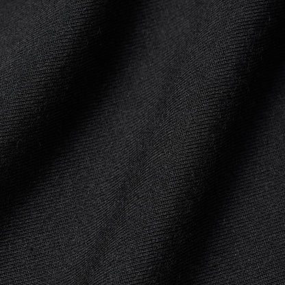 SMOOTH LAYERS SCOOP NECK LONG DRESS | OBSIDIAN