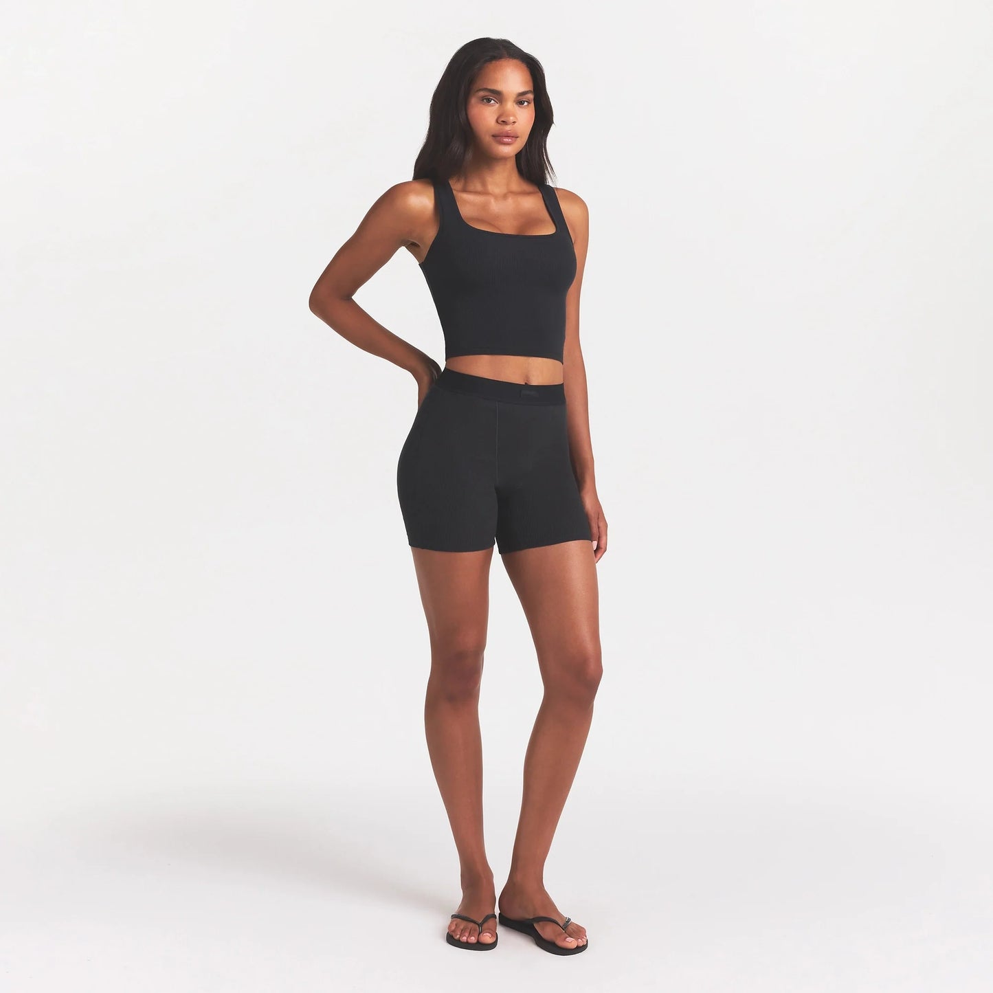 COTTON RIB TANK | SOOT