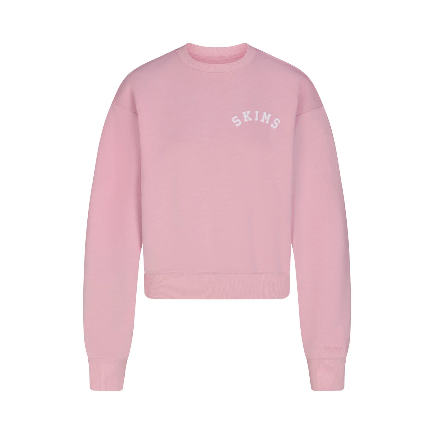 COTTON FLEECE LOGO CLASSIC CREWNECK | HALITE WITH SNOW LOGO