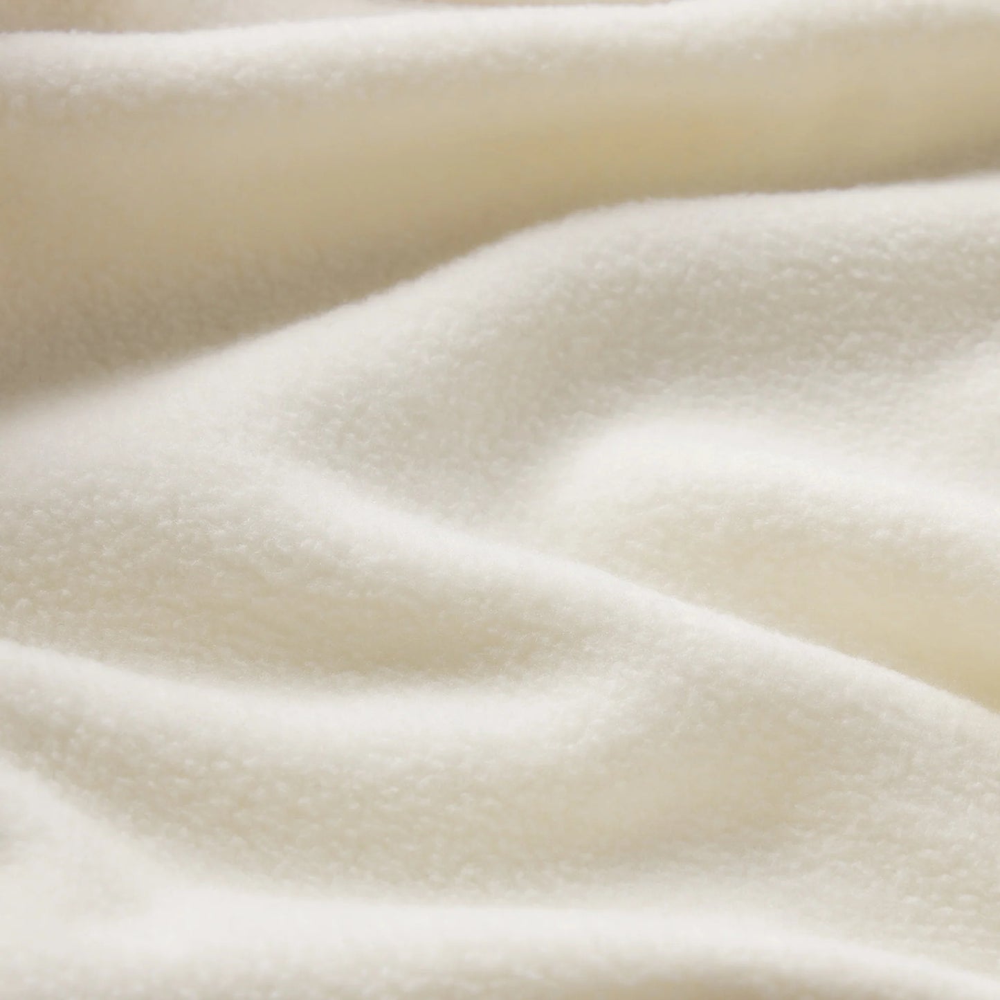 OUTDOOR FLEECE FITTED JACKET | ECRU