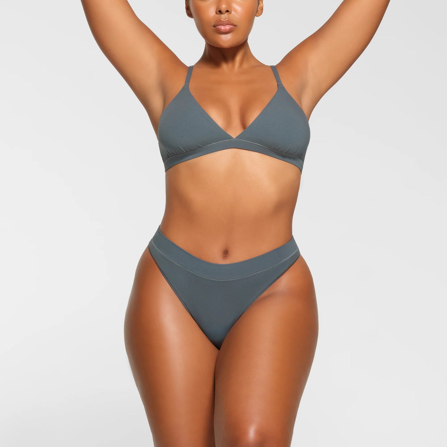 COTTON JERSEY CHEEKY TANGA | KYANITE