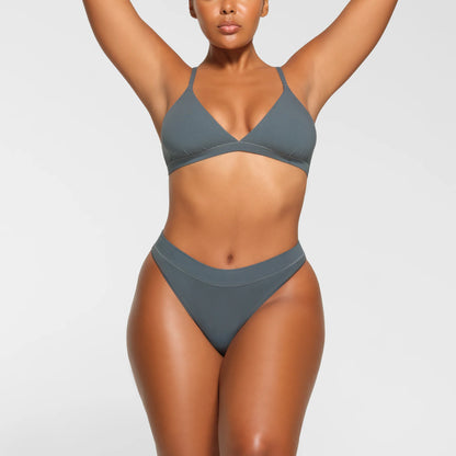 COTTON JERSEY CHEEKY TANGA | KYANITE