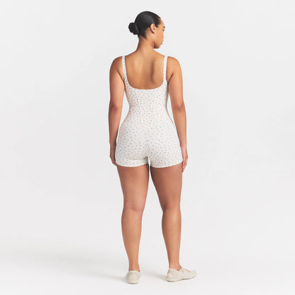 NikeSKIMS MATTE CORSET 2" ONE PIECE | DITSY FLORAL PRINT