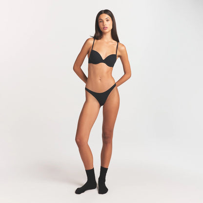 EVERYDAY COTTON BIKINI | ONYX