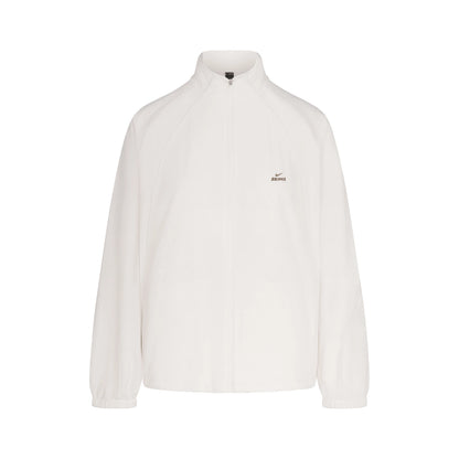 NikeSKIMS STRETCH NYLON OVERSIZED TRACK JACKET | IVORY