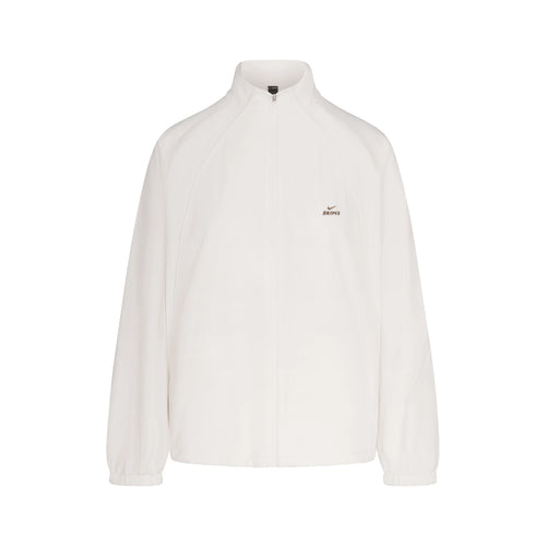 NikeSKIMS STRETCH NYLON OVERSIZED TRACK JACKET | IVORY