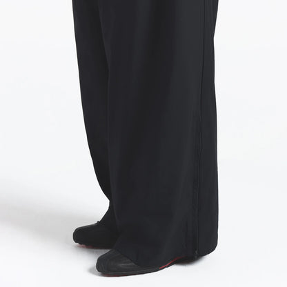 NikeSKIMS WOVEN NYLON OVERSIZED TRACK PANT | OBSIDIAN