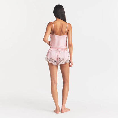 SILK LACE SHORT | PEONY TONAL