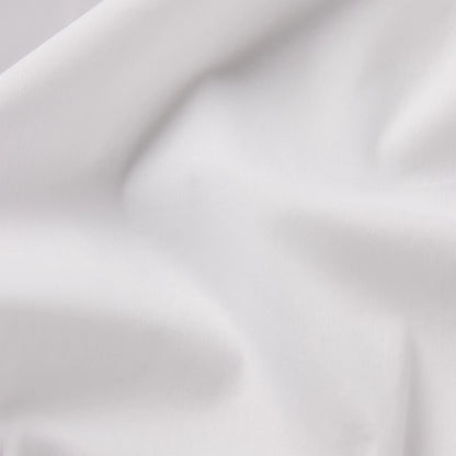 POPLIN APPAREL MINI SMOCKED DRESS | SNOW