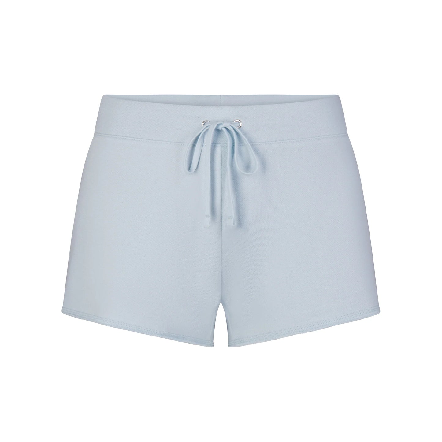 DRAPEY FRENCH TERRY SHORT | POWDER BLUE