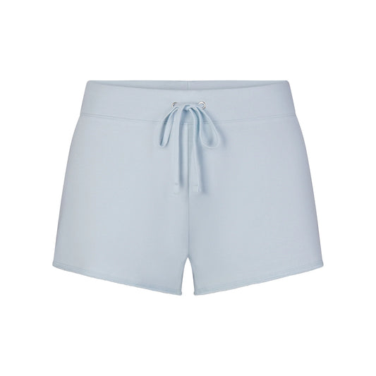 DRAPEY FRENCH TERRY SHORT | POWDER BLUE