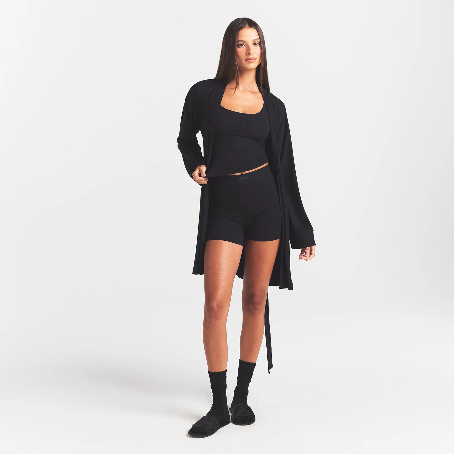 SOFT LOUNGE ROBE | ONYX