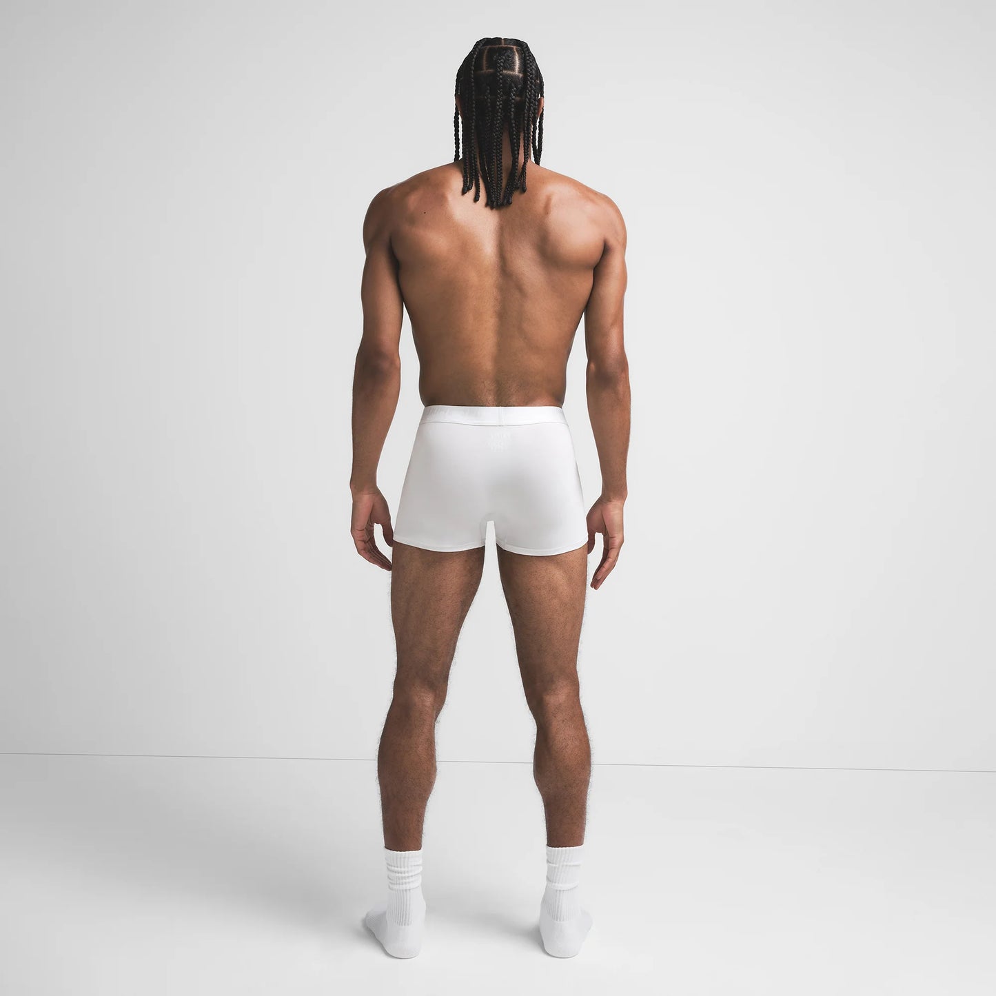 SKIMS STRETCH MENS 3" BOXER BRIEF | CHALK