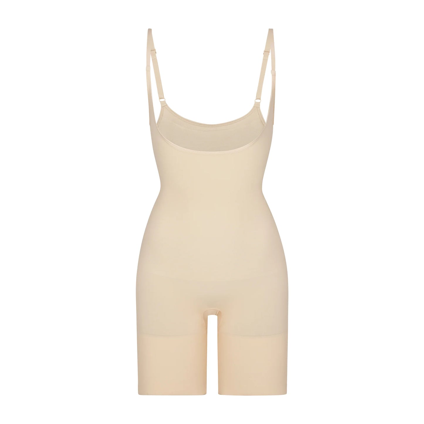 SEAMLESS SCULPT BUTT LIFTING OPEN BUST BODYSUIT | SAND
