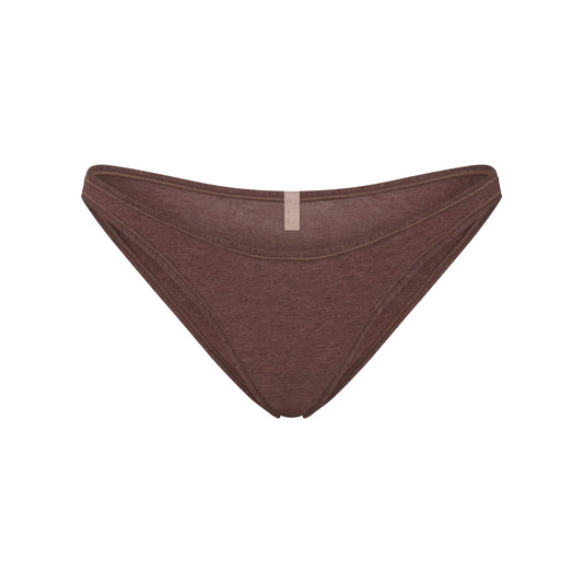 EVERYDAY COTTON BIKINI | COCOA HEATHER