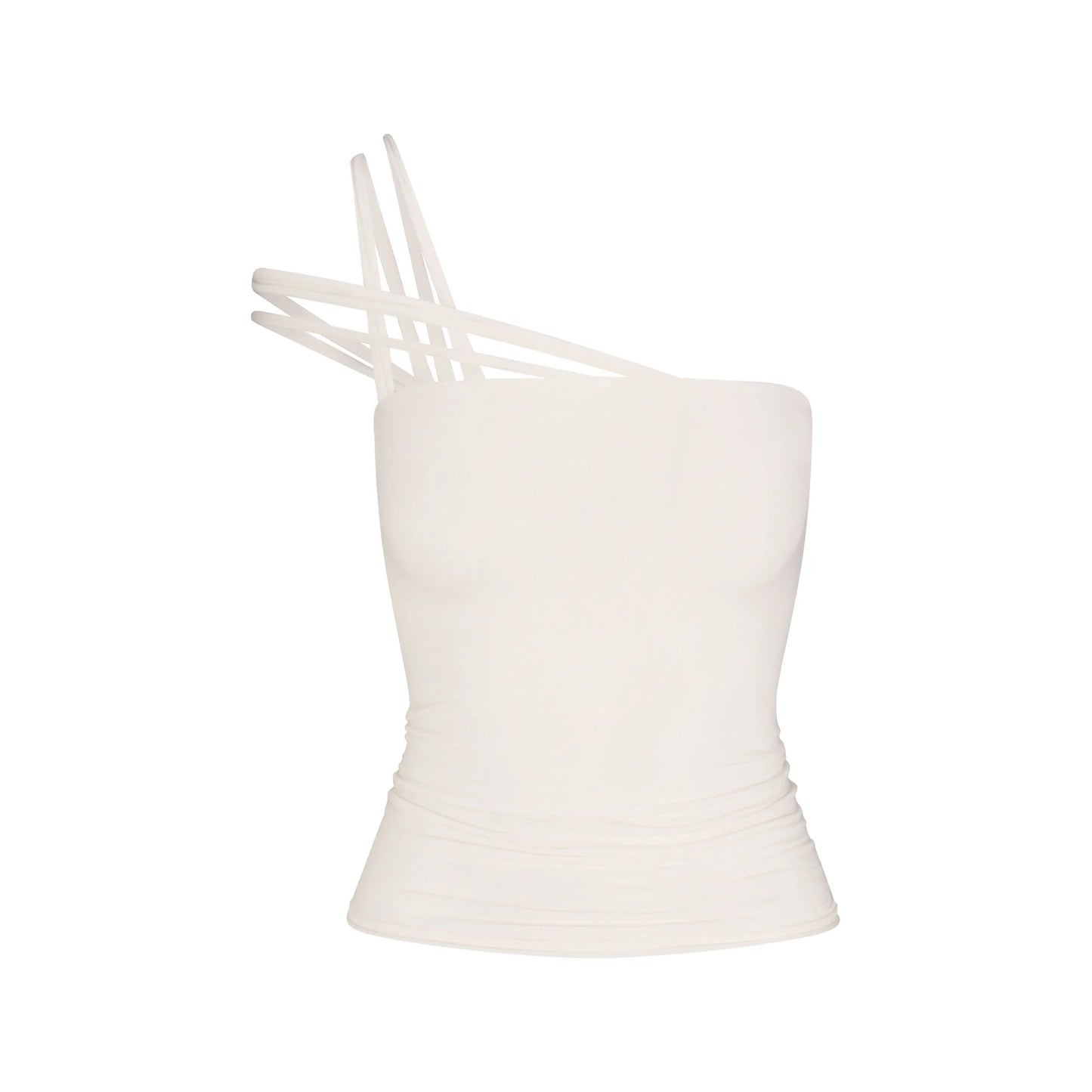 VETTESE X SKIMS SHEER MODAL TOP | ECRU