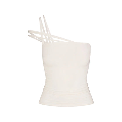 VETTESE X SKIMS SHEER MODAL TOP | ECRU