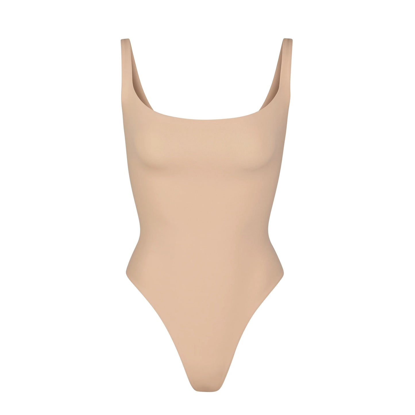 FITS EVERYBODY SQUARE NECK BODYSUIT | CLAY