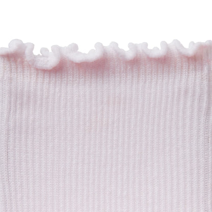 LETTUCE EDGE CREW SOCK 2-PACK | BUBBLEGUM AND SNOW