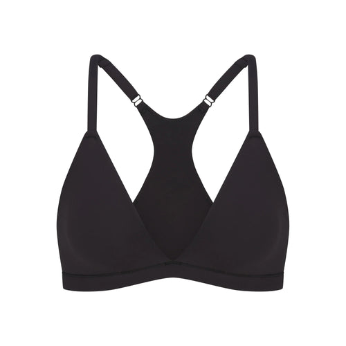 FITS EVERYBODY RACERBACK TRIANGLE BRALETTE | ONYX