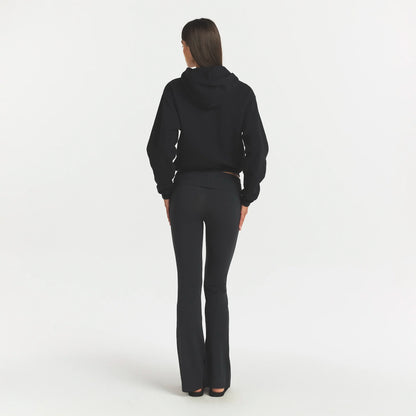 COTTON FLEECE CLASSIC HOODIE | ONYX