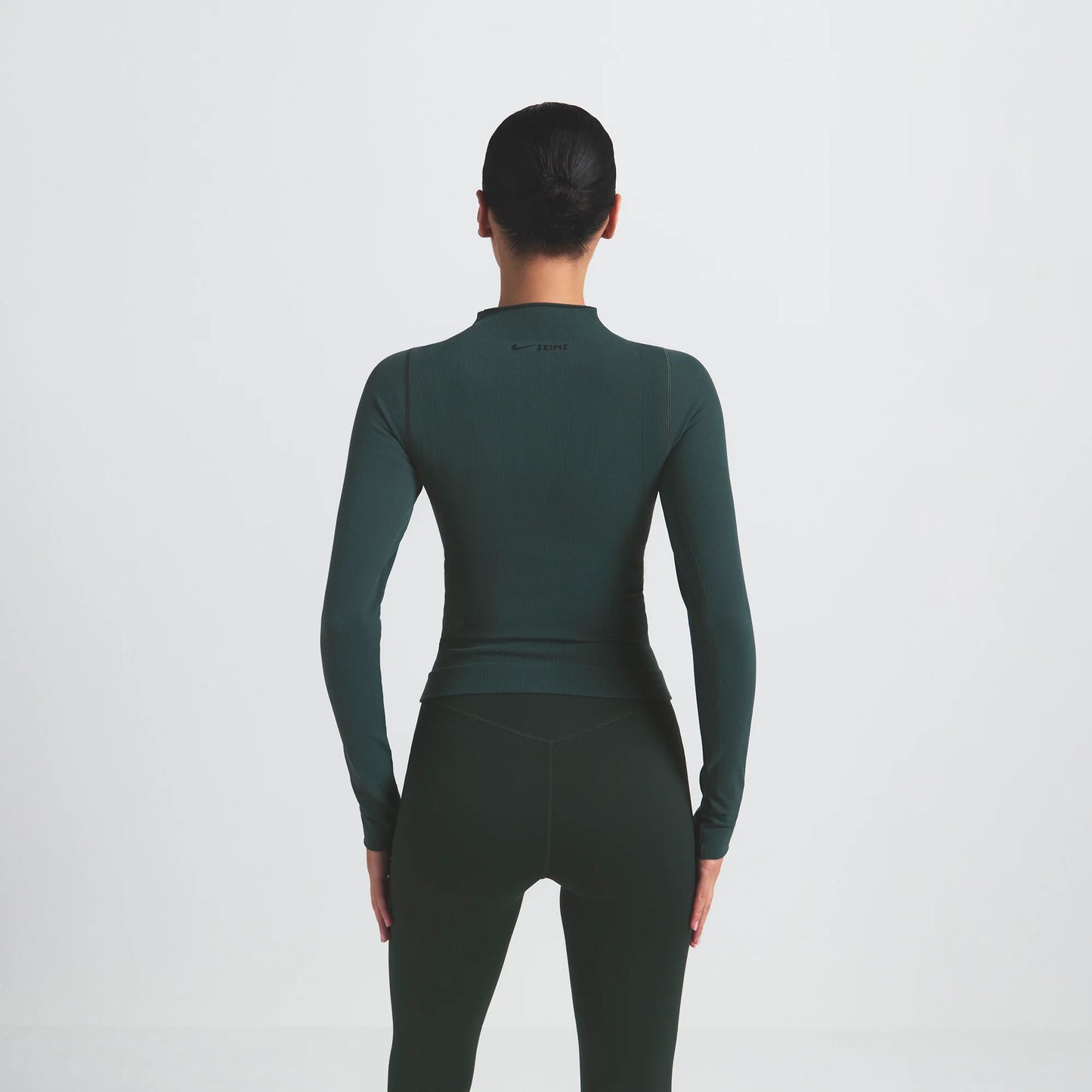 NikeSKIMS VINTAGE SEAMLESS FULL ZIP JACKET | DARK TEAL