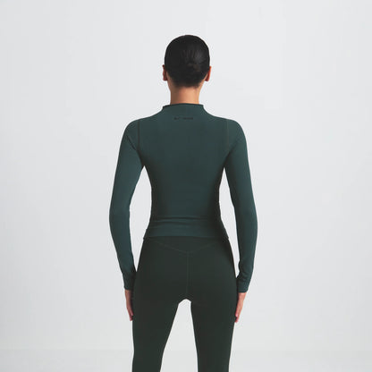 NikeSKIMS VINTAGE SEAMLESS FULL ZIP JACKET | DARK TEAL
