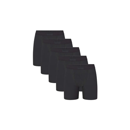 SKIMS COTTON MENS 5" BOXER BRIEF 5-PACK | ONYX