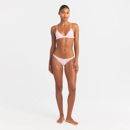 EVERYDAY COTTON TRIANGLE BRALETTE | PEONY