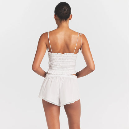 POPLIN APPAREL SHORT | SNOW