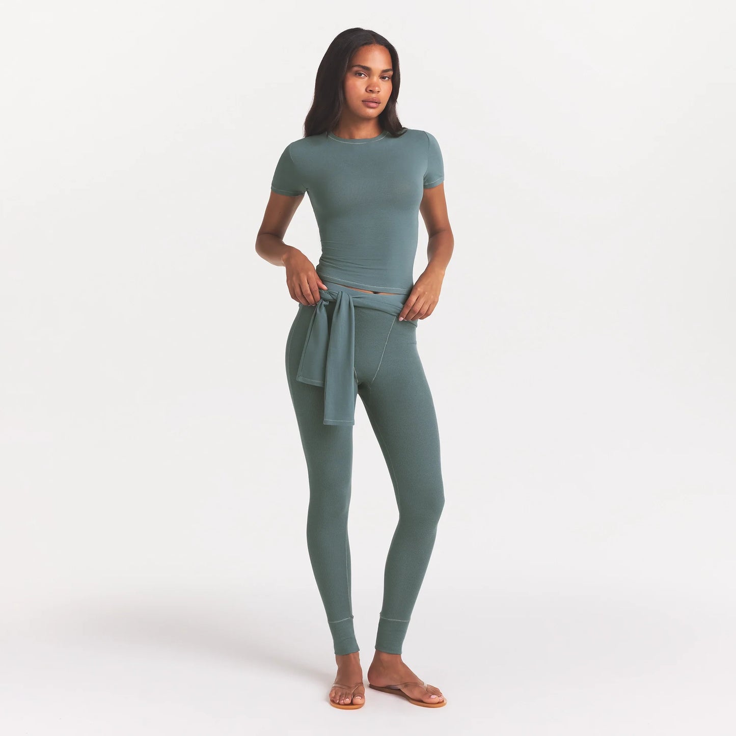 COTTON JERSEY T-SHIRT | KYANITE