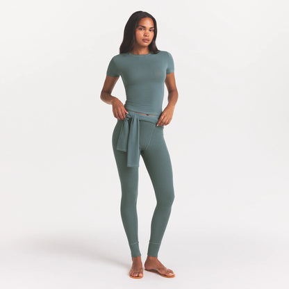 COTTON JERSEY T-SHIRT | KYANITE