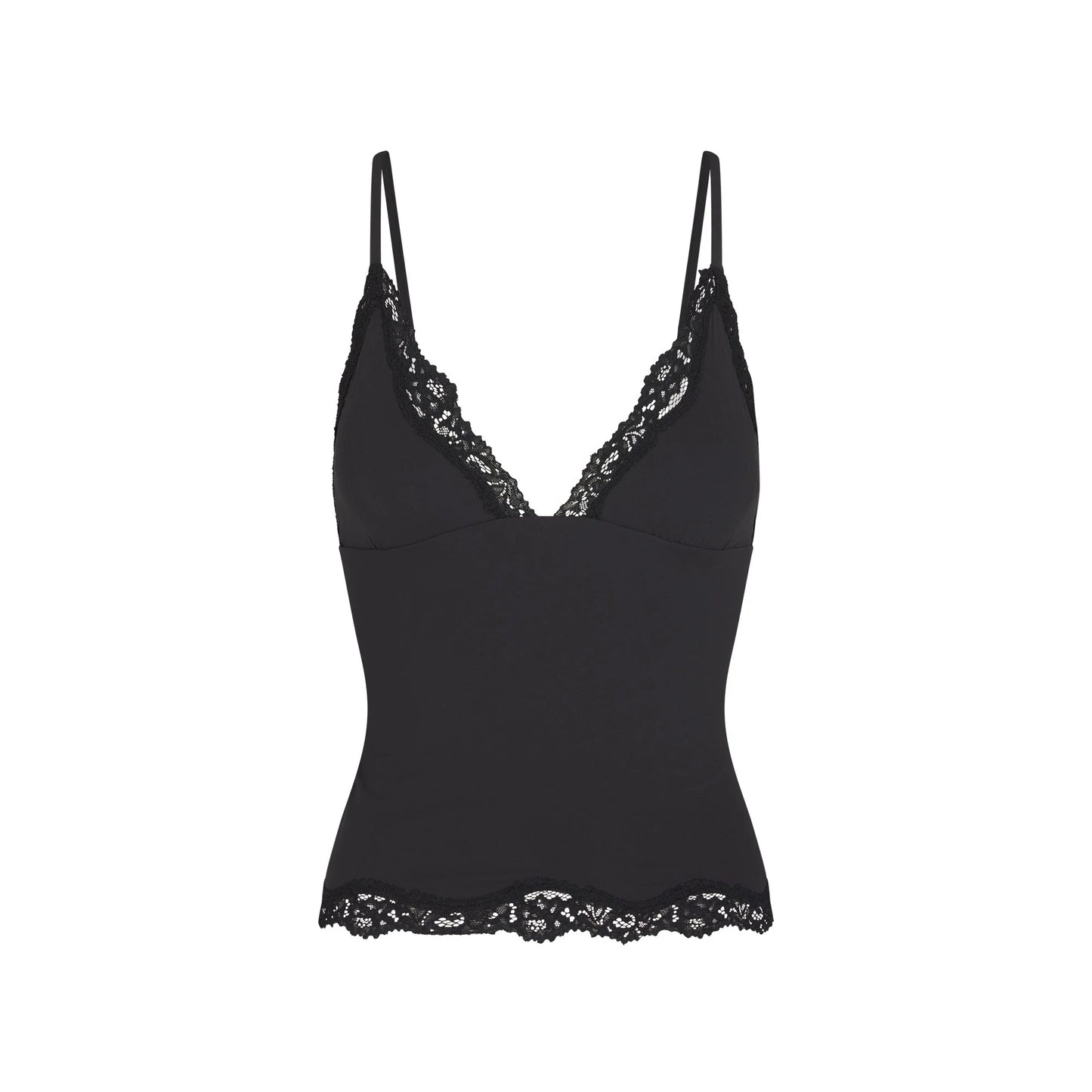 FITS EVERYBODY LACE TRIANGLE CAMI | ONYX